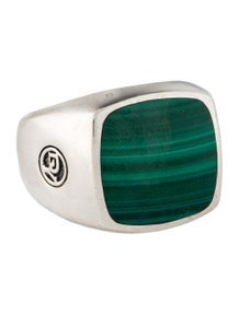 Malachite Signet Ring