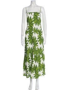 Floral Print Long Dress w/ Tags