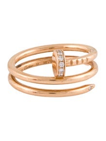Diamond Juste un Clou Ring, Double