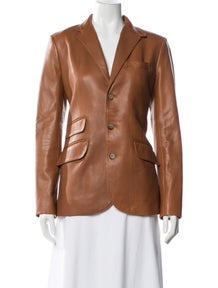 Leather Blazer