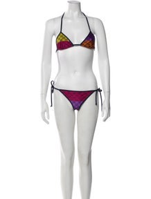 Graphic Print Bikini w/ Tags