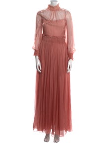 Silk Long Dress