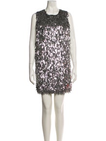 Scoop Neck Mini Dress w/ Tags