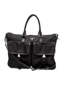 Enameled Metal Triangle Briefcase
