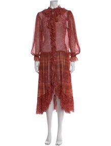 Silk Long Dress