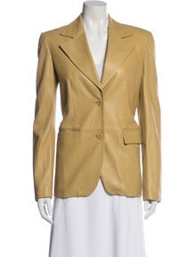 Leather Blazer