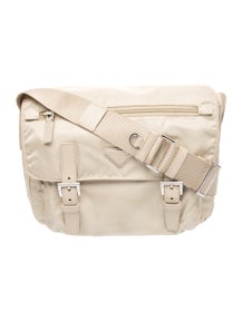 Tessuto Nylon Messenger Bag