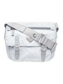 Tessuto Nylon Messenger Bag
