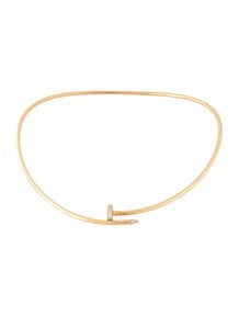 Diamonds Juste Un Clou Torque Necklace, Small Model