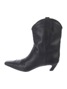 Leather Western Boots
