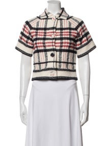 Plaid Print Jacket