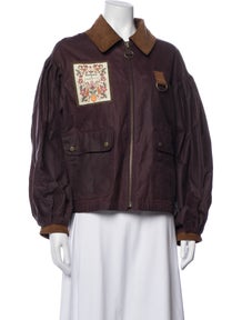 Barbour x Farm Rio Floral Print Utility Jacket