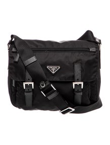 Saffiano Leather Messenger Bag 2023