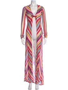 Striped Long Dress