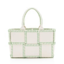 Calfskin Stitched Arco Tote Small