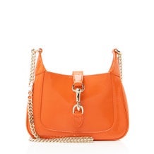 Leather Jackie Notte Shoulder Bag Mini