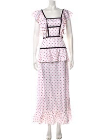 Silk Long Dress