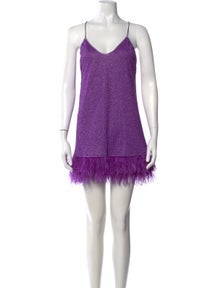 V-Neck Mini Dress
