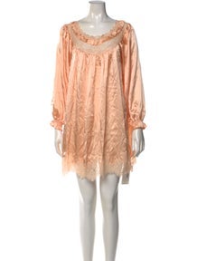 Silk Mini Dress w/ Tags