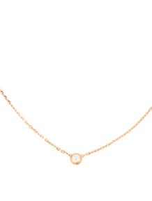 Diamond Cartier d'Amour Pendant, Mini Model