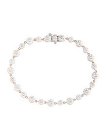 Carat Atelier 14K 6.89ctw Lab-Grown Diamond Link Bracelet