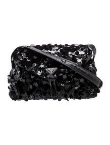 Enameled Metal Triangle Shoulder Bag