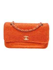 2026 Coco Beach Raffia Flap Bag  w/Tags