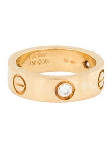 3 Diamond LOVE Ring, Classic Model