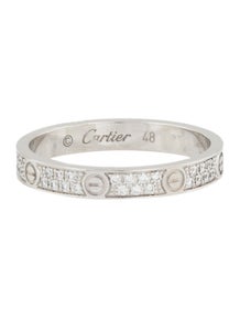 LOVE Ring, Mini Model, Paved