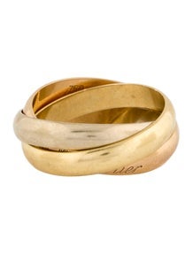 Vintage Les Must de Cartier Trinity Ring, Classic Model