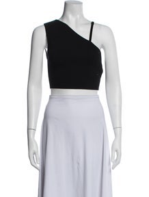 2023 One-Shoulder Crop Top