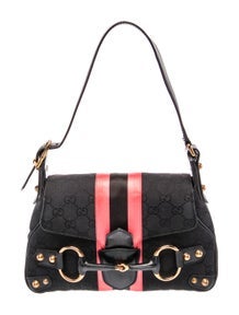 GG Canvas Horsebit Chain