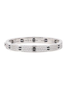 Ceramic LOVE Bracelet, Classic Model, Paved