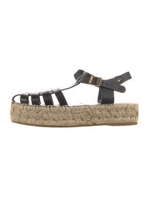 Leather Espadrilles