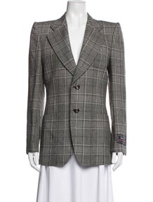 Wool Plaid Print w/ Tags