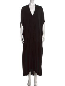V-Neck Long Dress w/ Tags