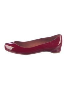 Christian Louboutin x Maison Margiela Patent Leather Ballet Flats