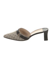 LV Monogram Canvas Mules