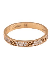 LOVE Ring, Mini Model, Paved