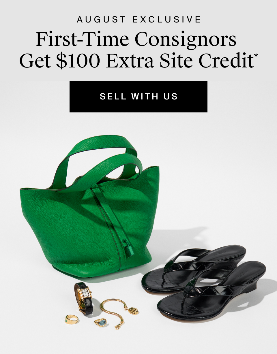 First-Time Consignors Get $100 Extra Site Credit*