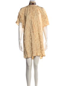 Silk Mini Dress