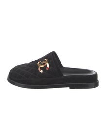 2022 Interlocking CC Logo Slippers