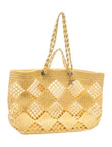 2024 Coco Beach Raffia Tote w/Tags