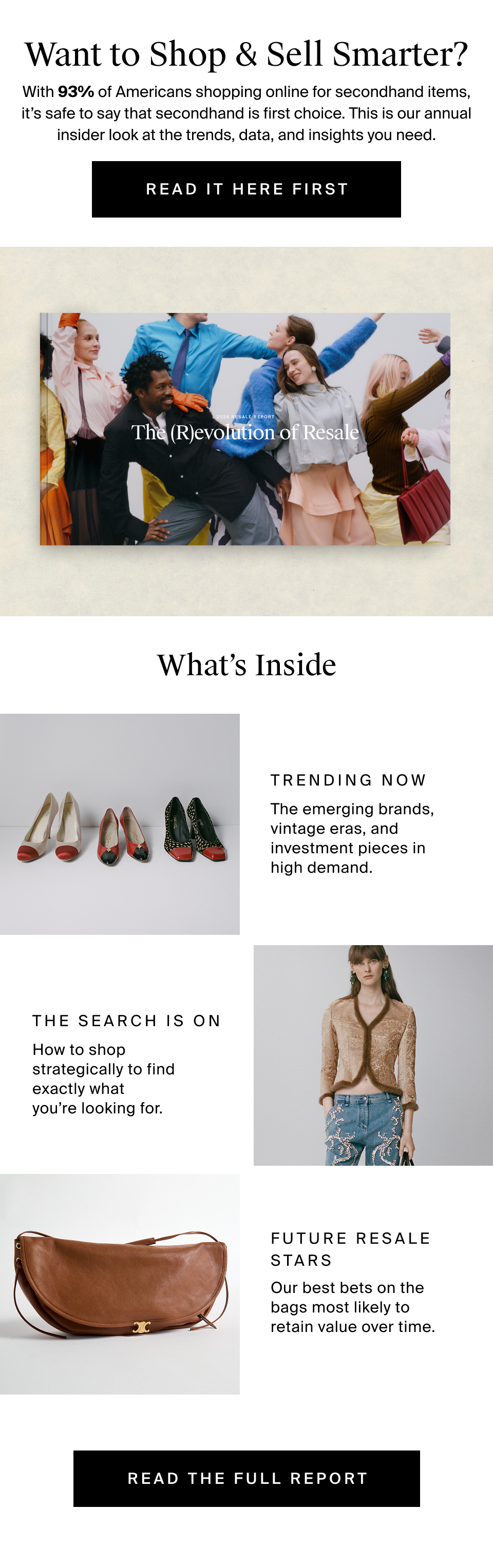 Want to Shop & Sell Smarter