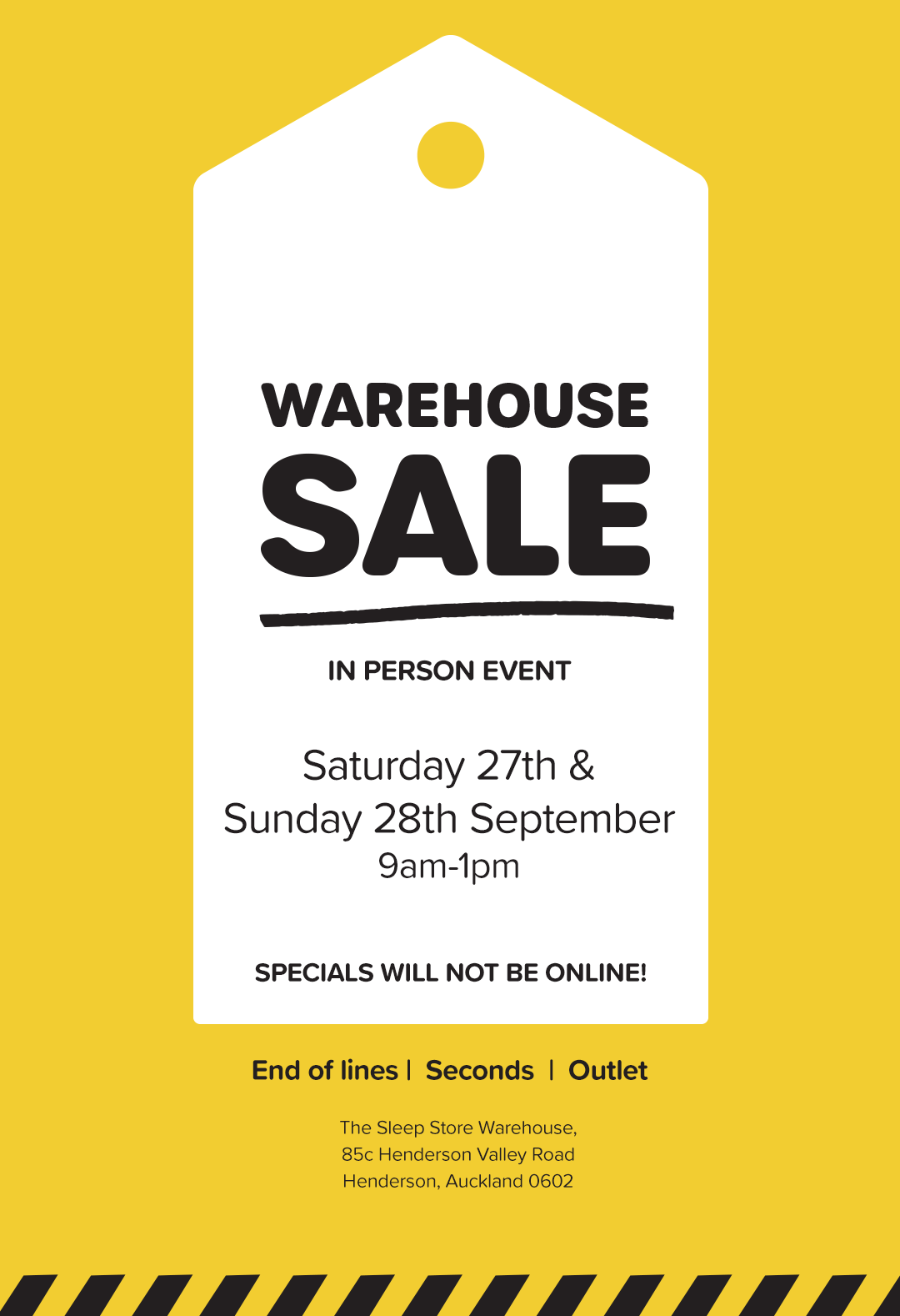 Warehouse Sale