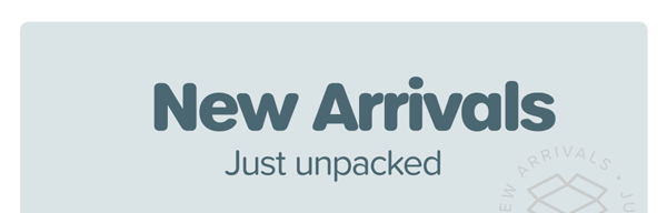 Shop New Arrivals