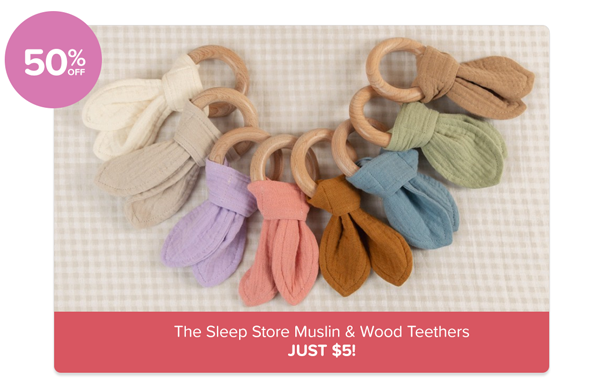 Shop Muslin Teether