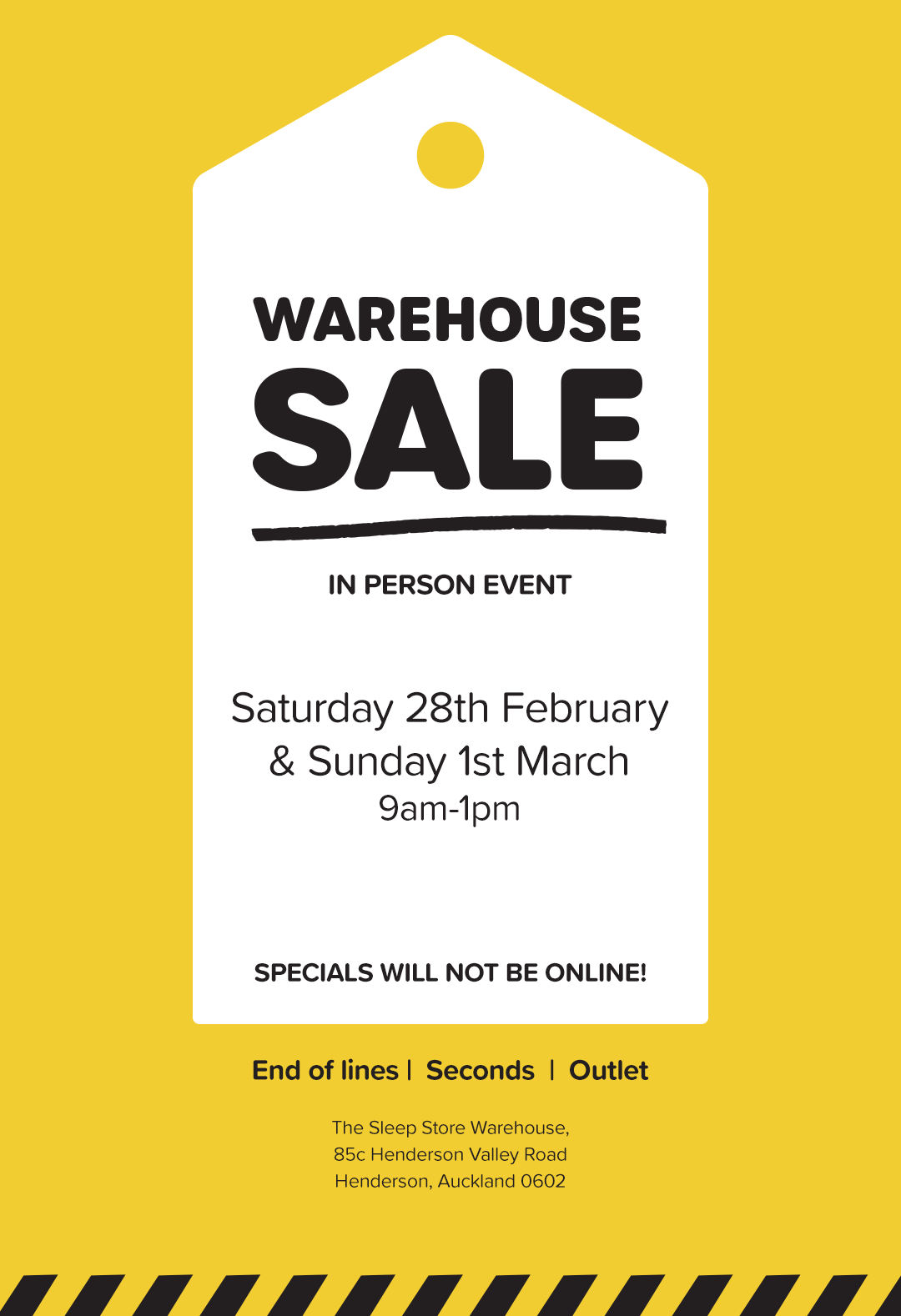 RSVP Warehouse Sale