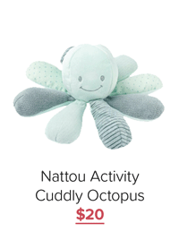 Shop Nattou Activity Octopus