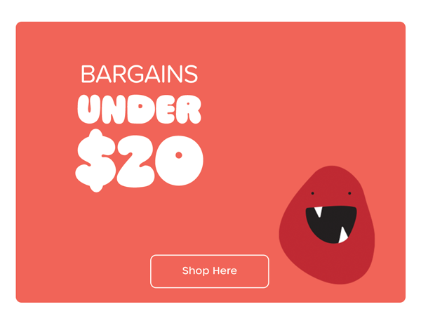 Bargains Under $20
